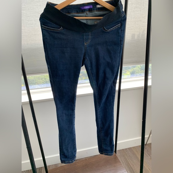 Organic Cotton Under Bump Maternity Jeans - Picture 5 of 7